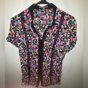 FREE WITH PURCHASE Ny Collection Colorful Vintage Top